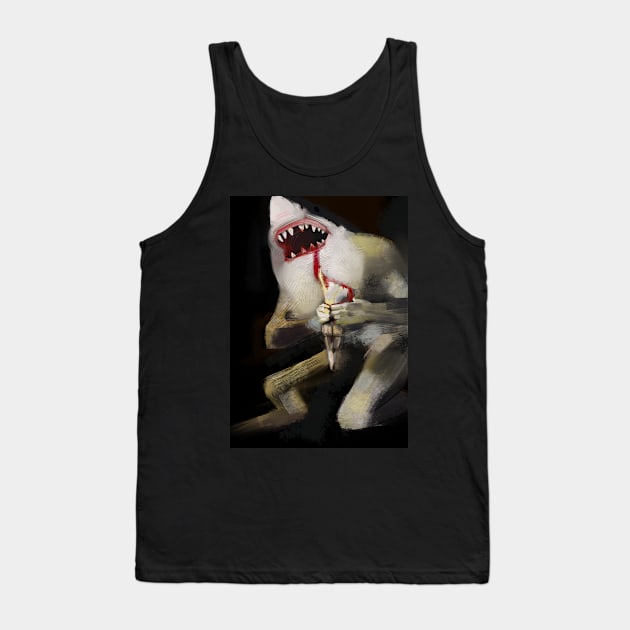 Saturn Devouring His Son Tank Top by rapidpunches